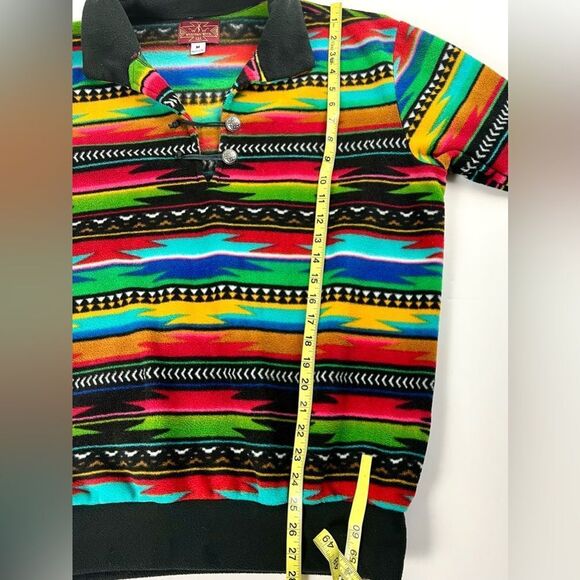 Western Wits Unisex Northern Lights/Aztec Pullover Sweater - Picture 7 of 8
